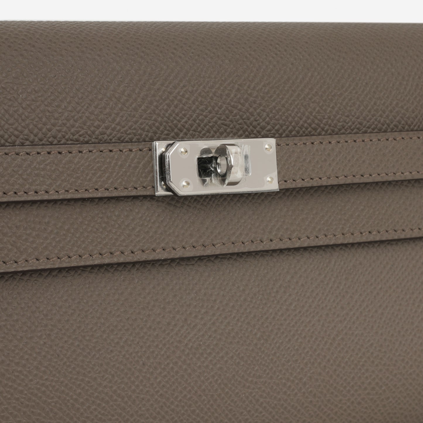 Hermès Kelly To Go Wallet - Gris Etain Epsom | Palladium Hardware