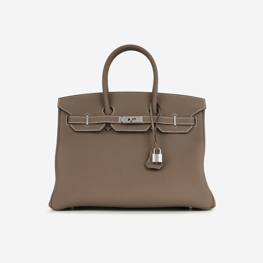 Birkin 35 - Etoupe Togo | Palladium Hardware