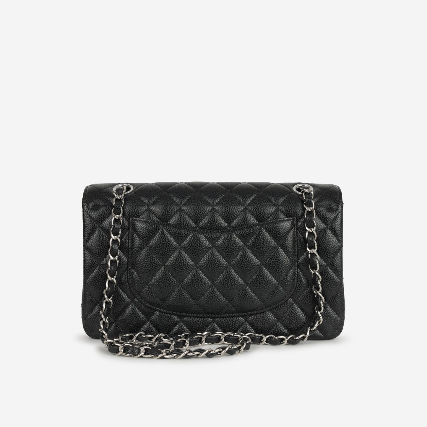 Chanel Medium Classic Flap Black Caviar | Silver Hardware