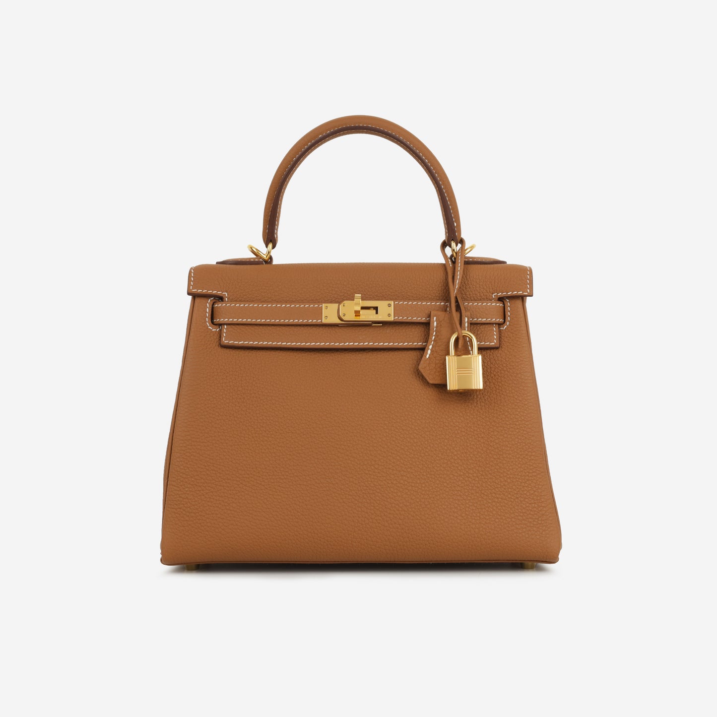 Kelly 25 - Gold Togo | Gold Hardware