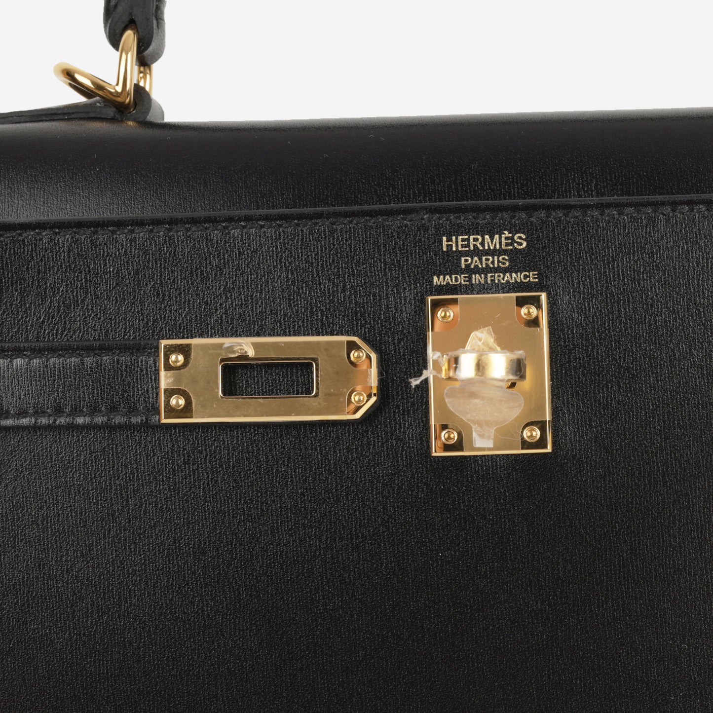 Hermès Kelly 25 - Black Box Calf | Gold Hardware