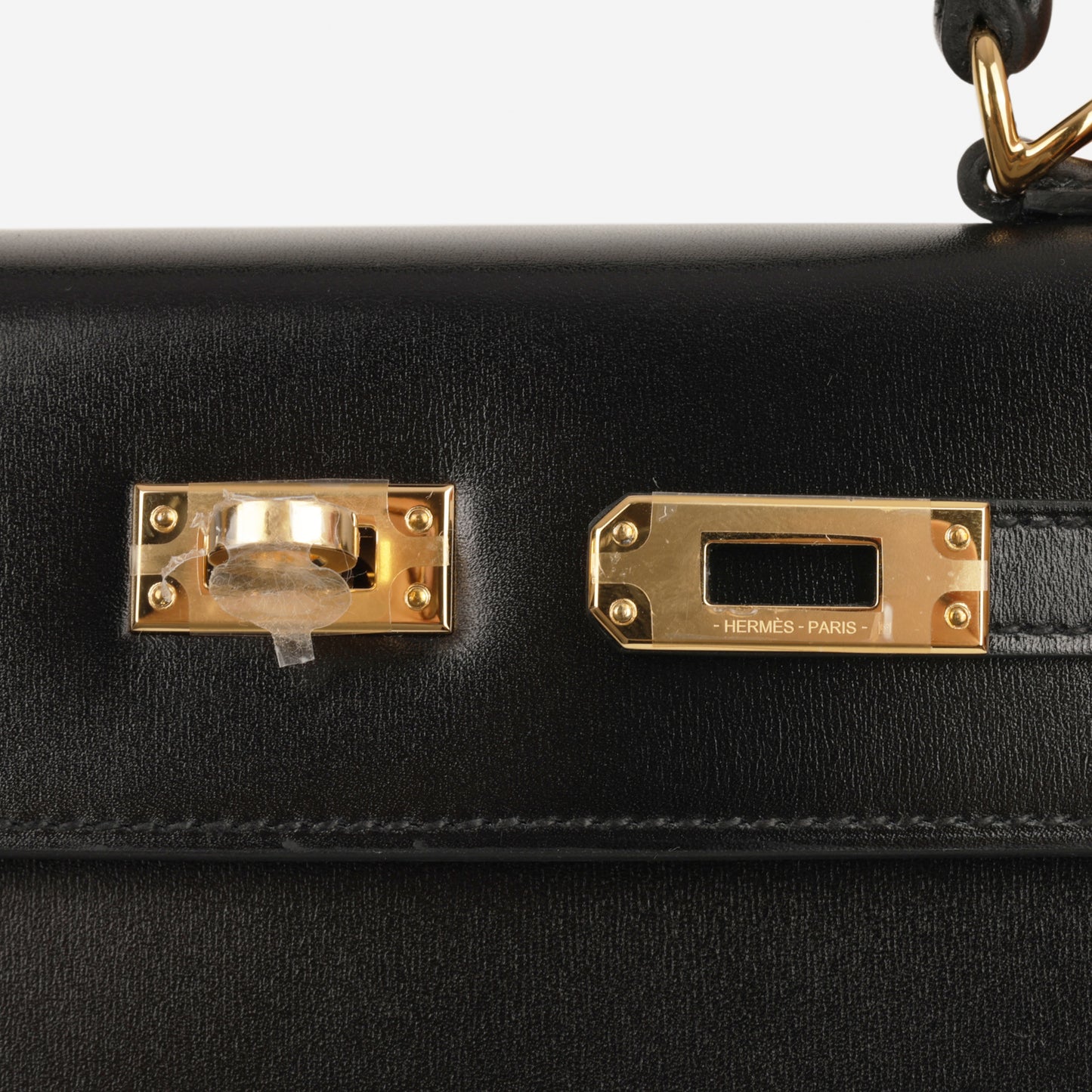 Hermès Kelly 25 - Black Box Calf | Gold Hardware