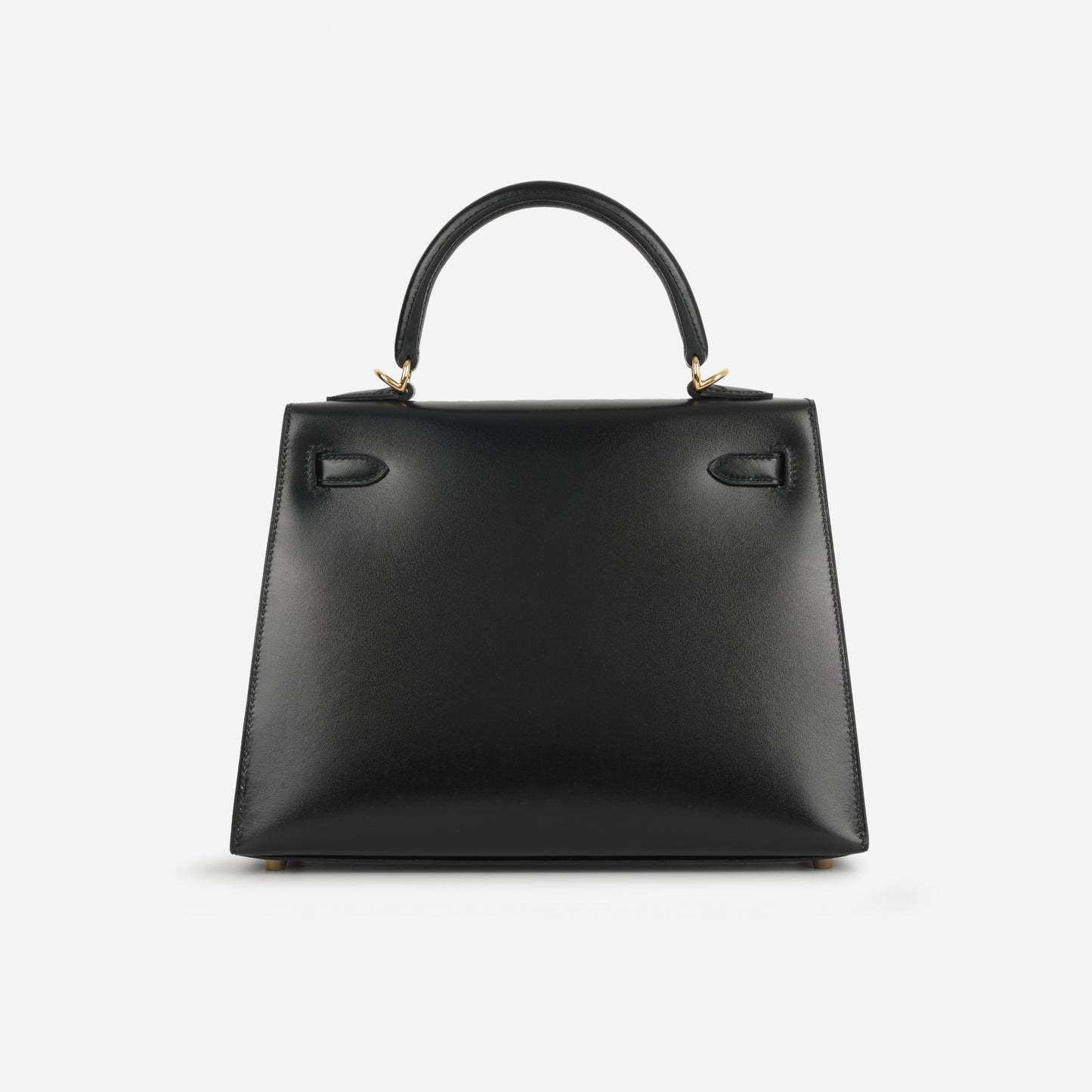 Hermès Kelly 25 - Black Box Calf | Gold Hardware