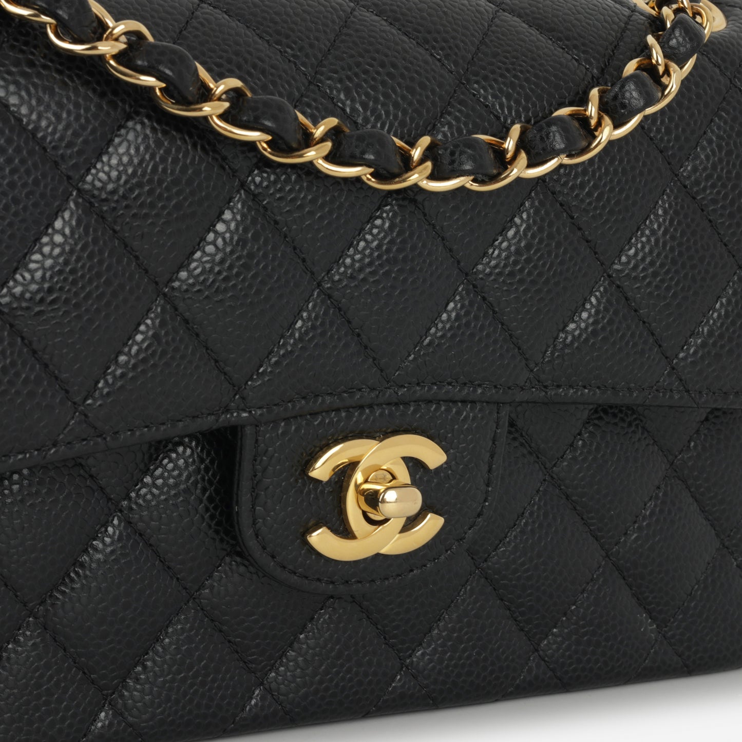 Chanel Small Classic Flap - Black Caviar | Gold Hardware