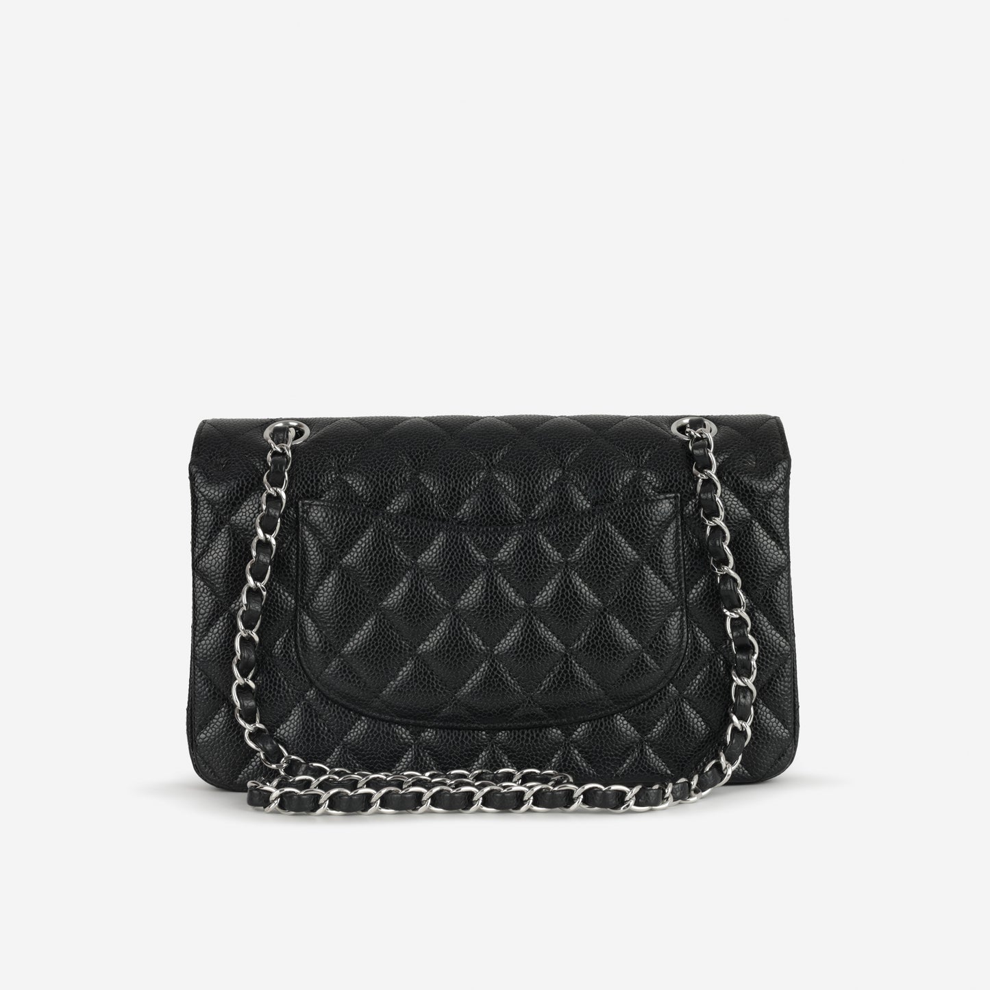 Chanel Medium Classic Flap - Black Caviar | Silver Hardware (2022)