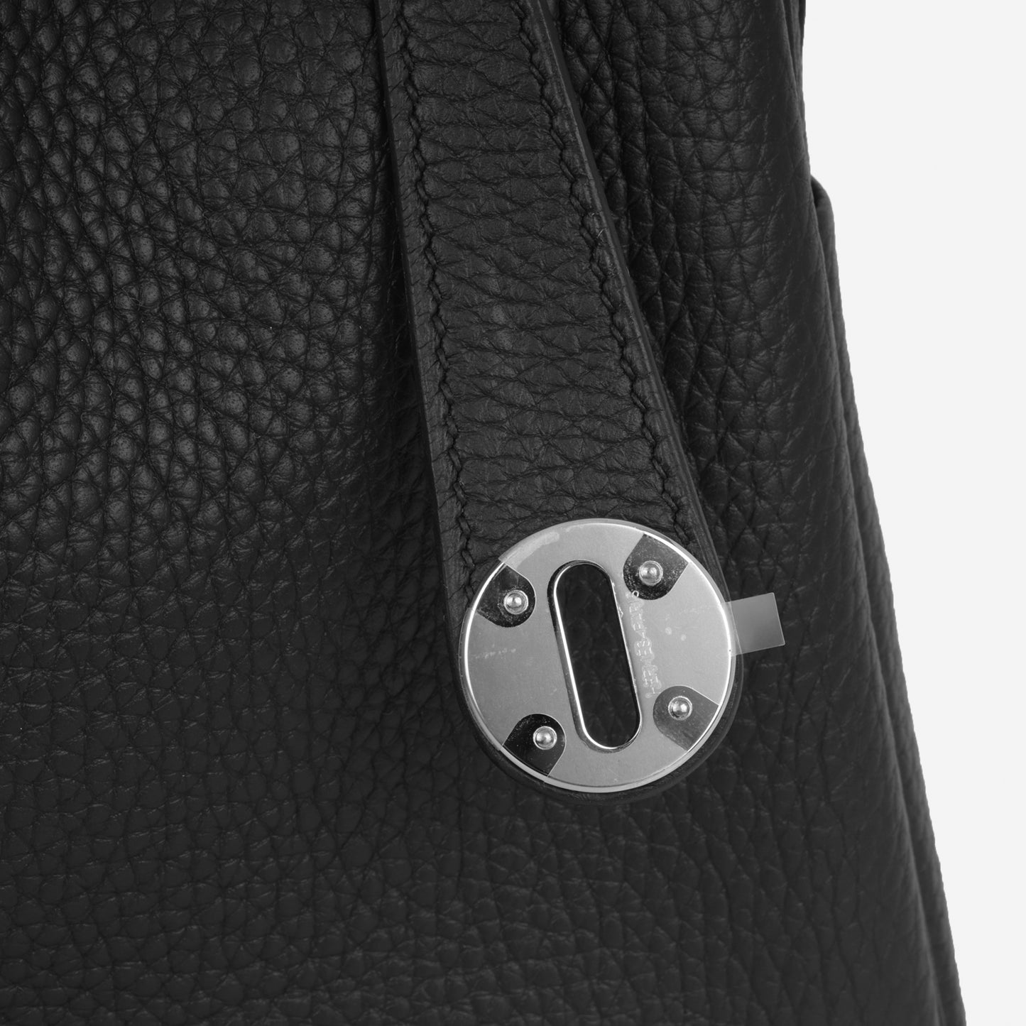 Hermès Lindy 30 - Noir Clemence - Palladium Hardware