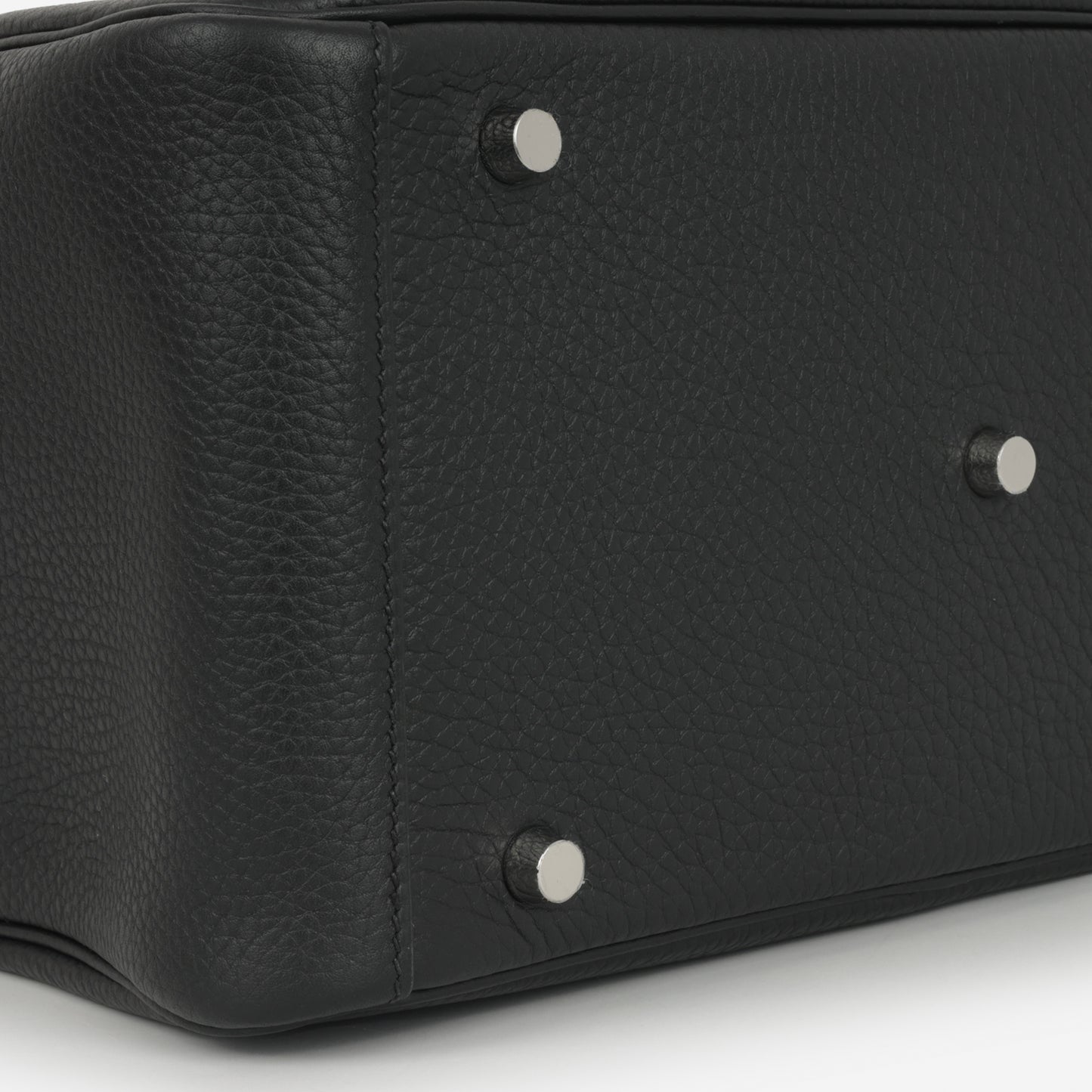Hermès Lindy 30 - Noir Clemence - Palladium Hardware