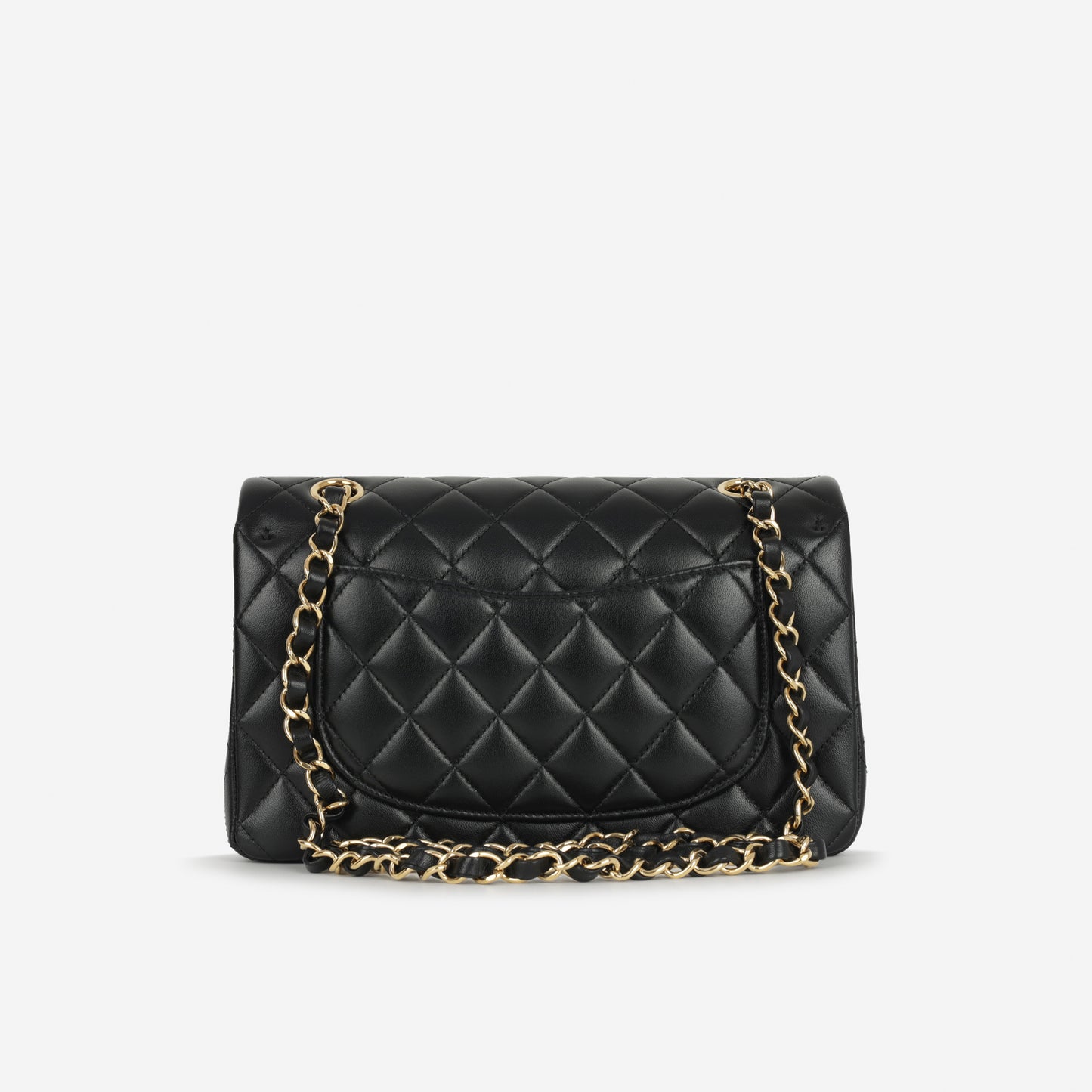 Chanel Small Classic Flap - Black Lambskin | Gold Hardware