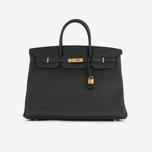 Hermès Birkin 40 - Noir Togo | Gold Hardware