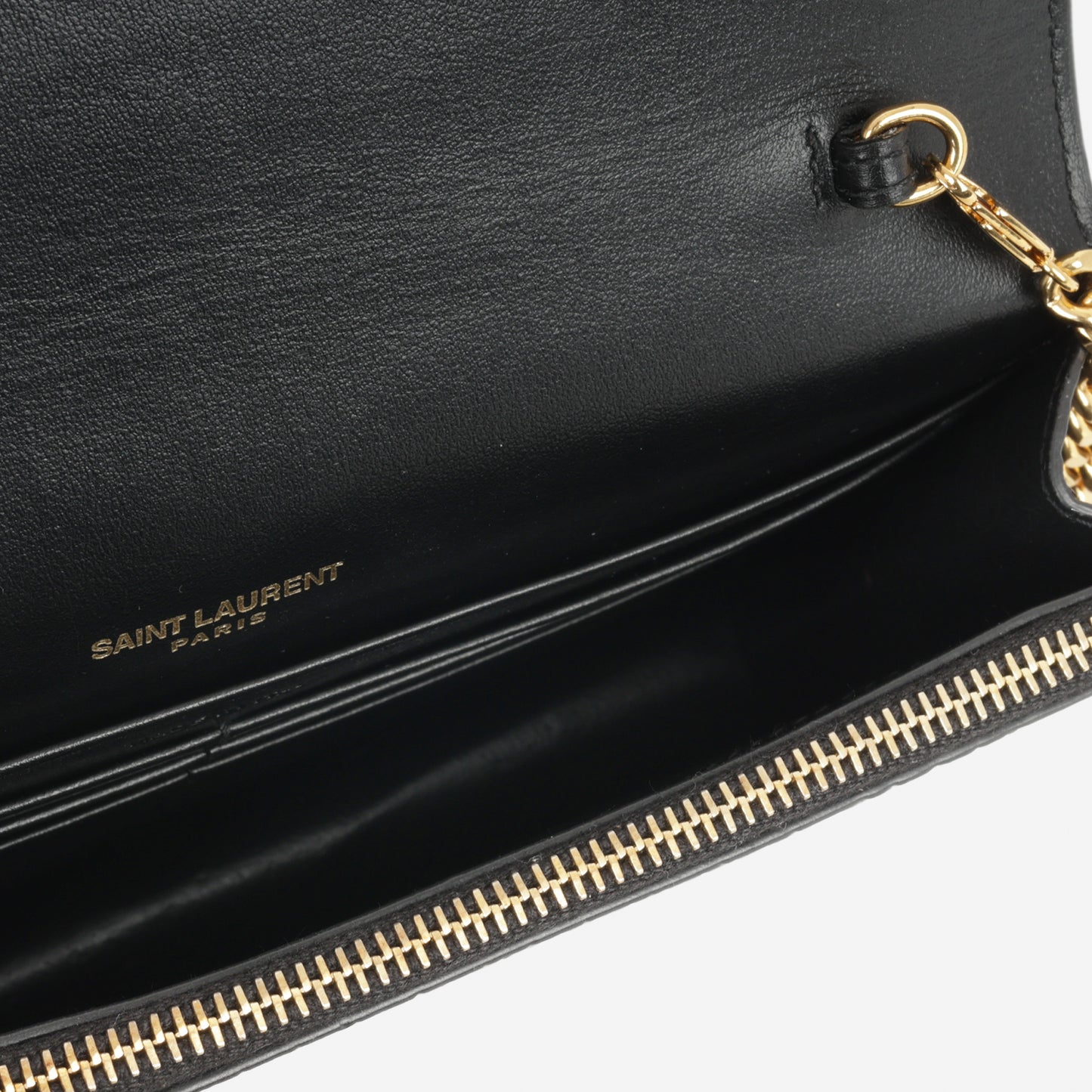 Saint Laurent Mini Kate Tassel - Black Patent Leather | Gold Hardware