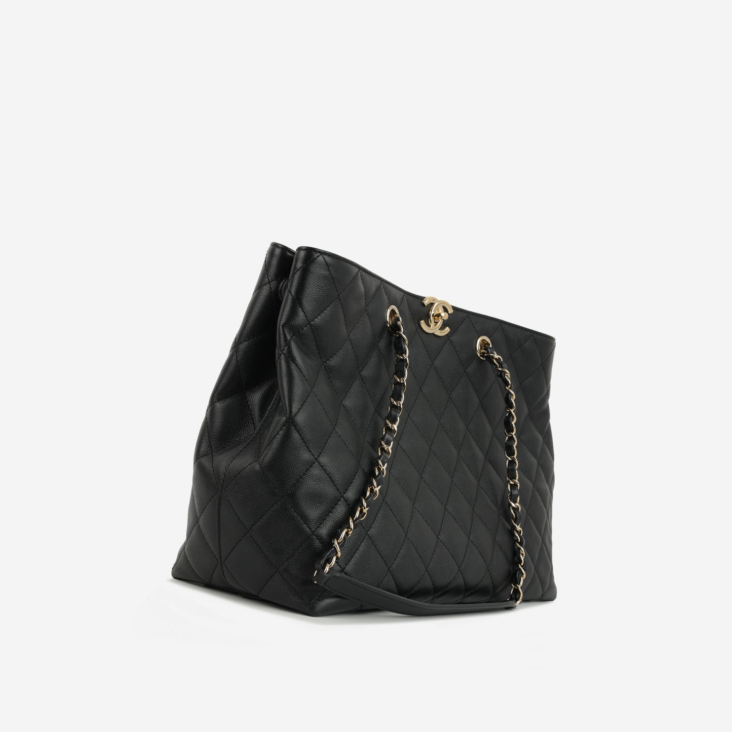 Timeless CC Shopping Tote | Champagne Hardware