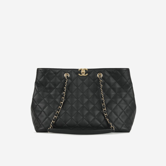 Timeless CC Shopping Tote | Champagne Hardware