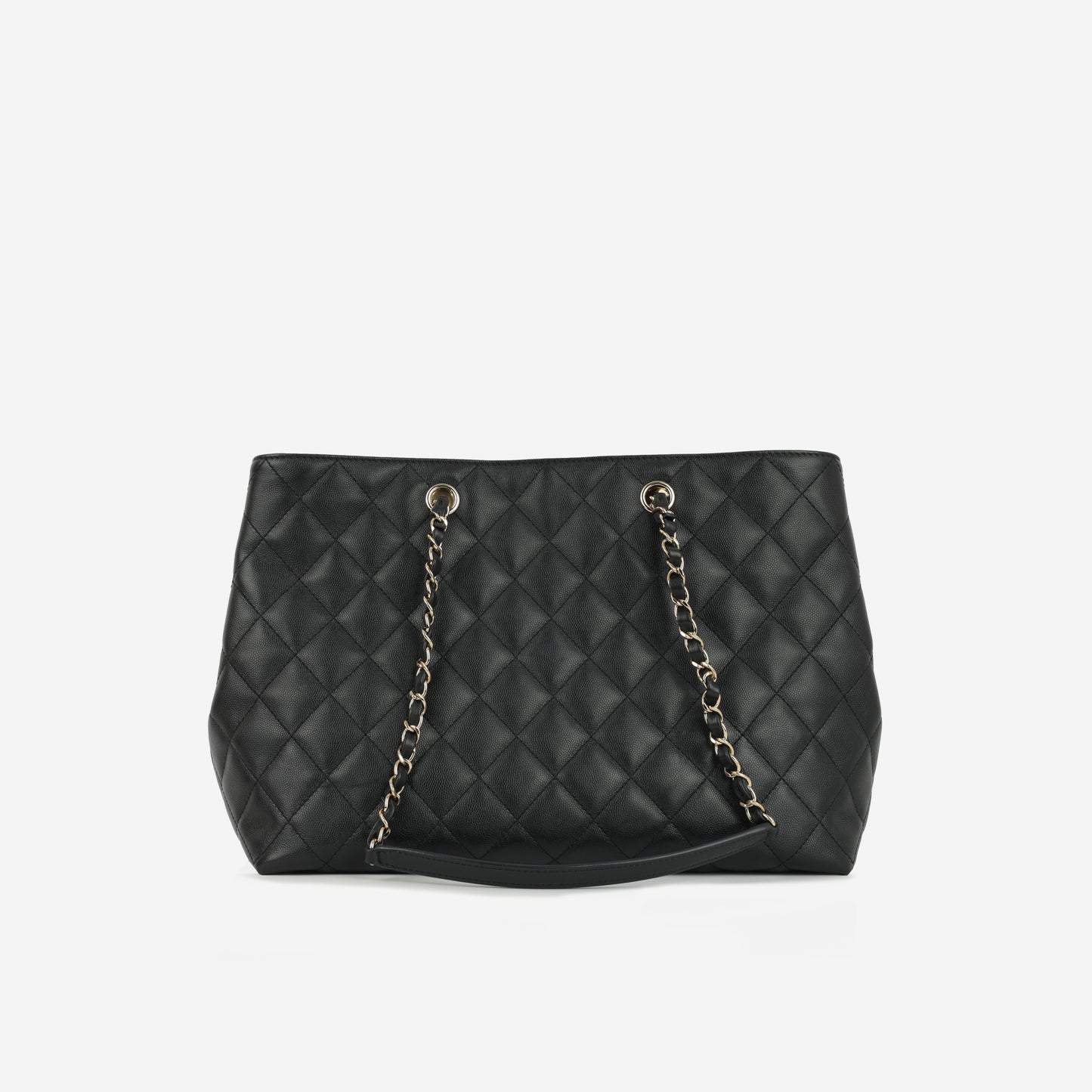 Timeless CC Shopping Tote | Champagne Hardware