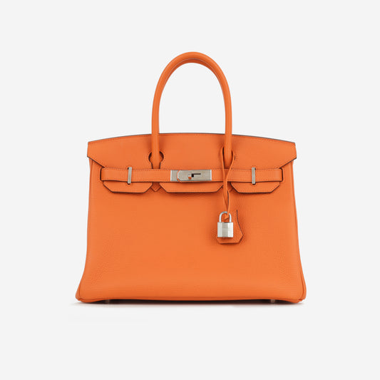 Hermès Birkin 30 - Orange Togo | Gold Hardware