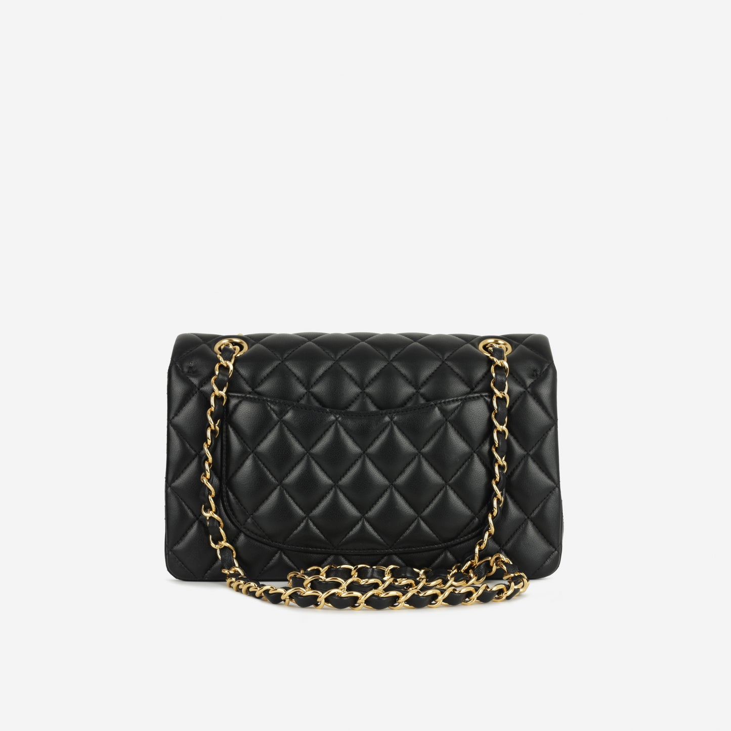 Chanel Small Classic Flap - Black Lambskin | Gold Hardware