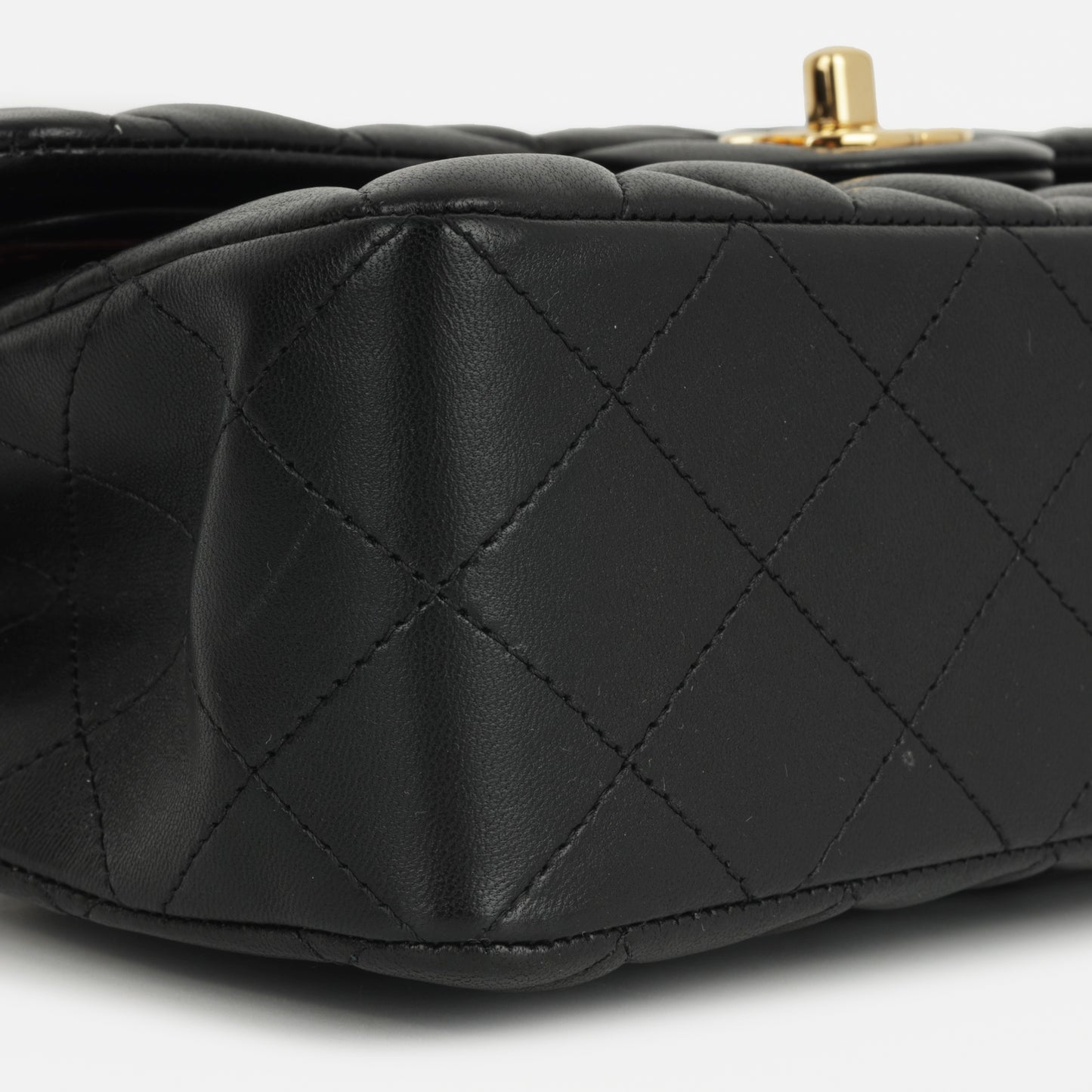 Chanel Small Classic Flap - Black Lambskin | Gold Hardware
