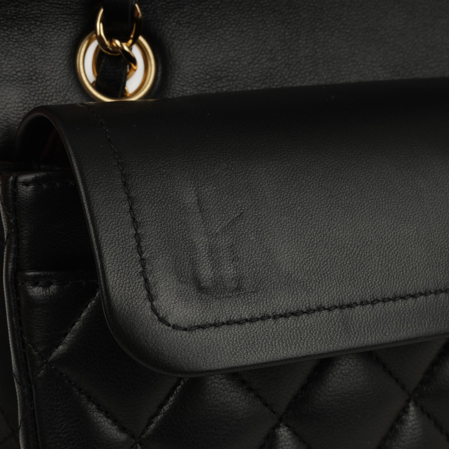 Chanel Small Classic Flap - Black Lambskin | Gold Hardware