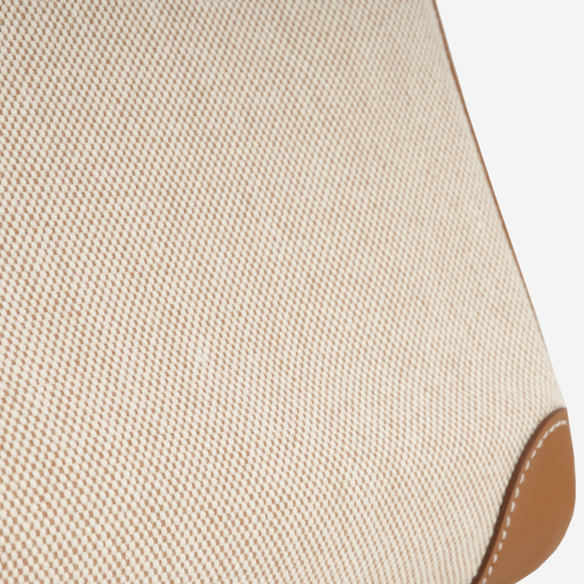 Hermès Birkin 25 Toile - Gold Swift/Ecru Canvas | Palladium Hardware - Bagista