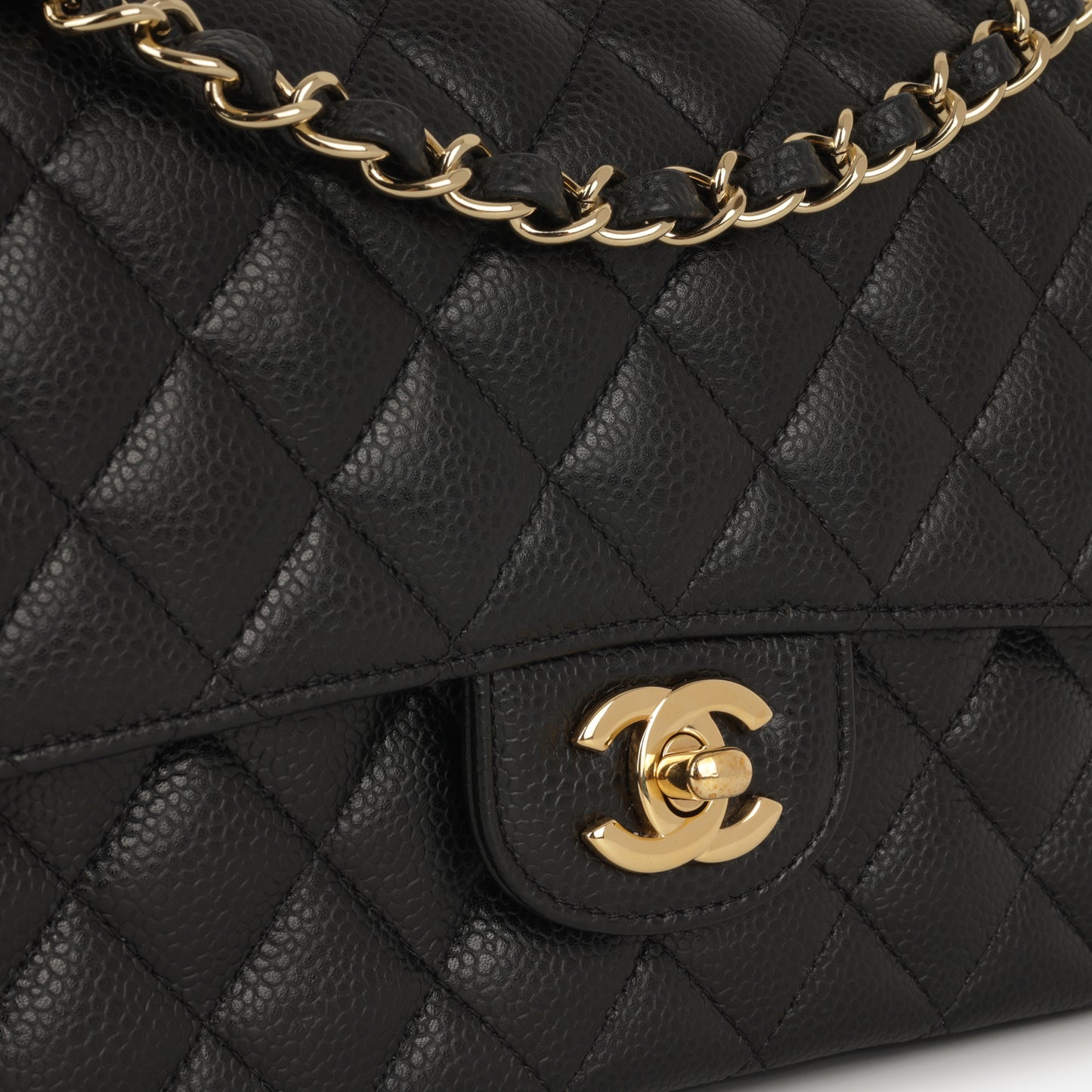 Chanel Medium Classic Flap - Black Caviar | Gold Hardware