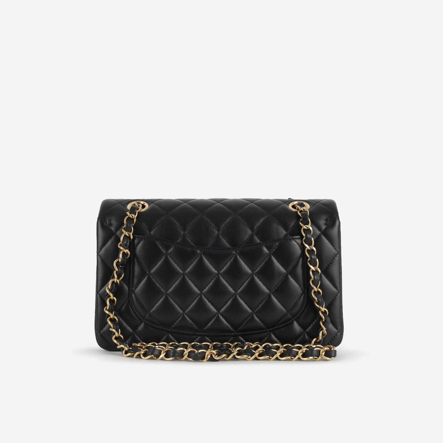 Chanel Small Classic Flap - Black Lambskin | Gold Hardware