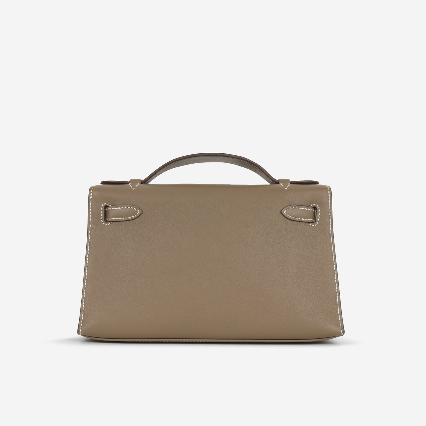 Hermès Kelly Pochette - Etoupe | Gold Hard ware