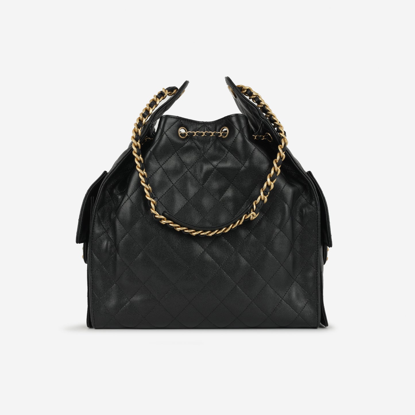 Chanel Medium 25 Hobo Bag - Black Caviar | Gold Hardware