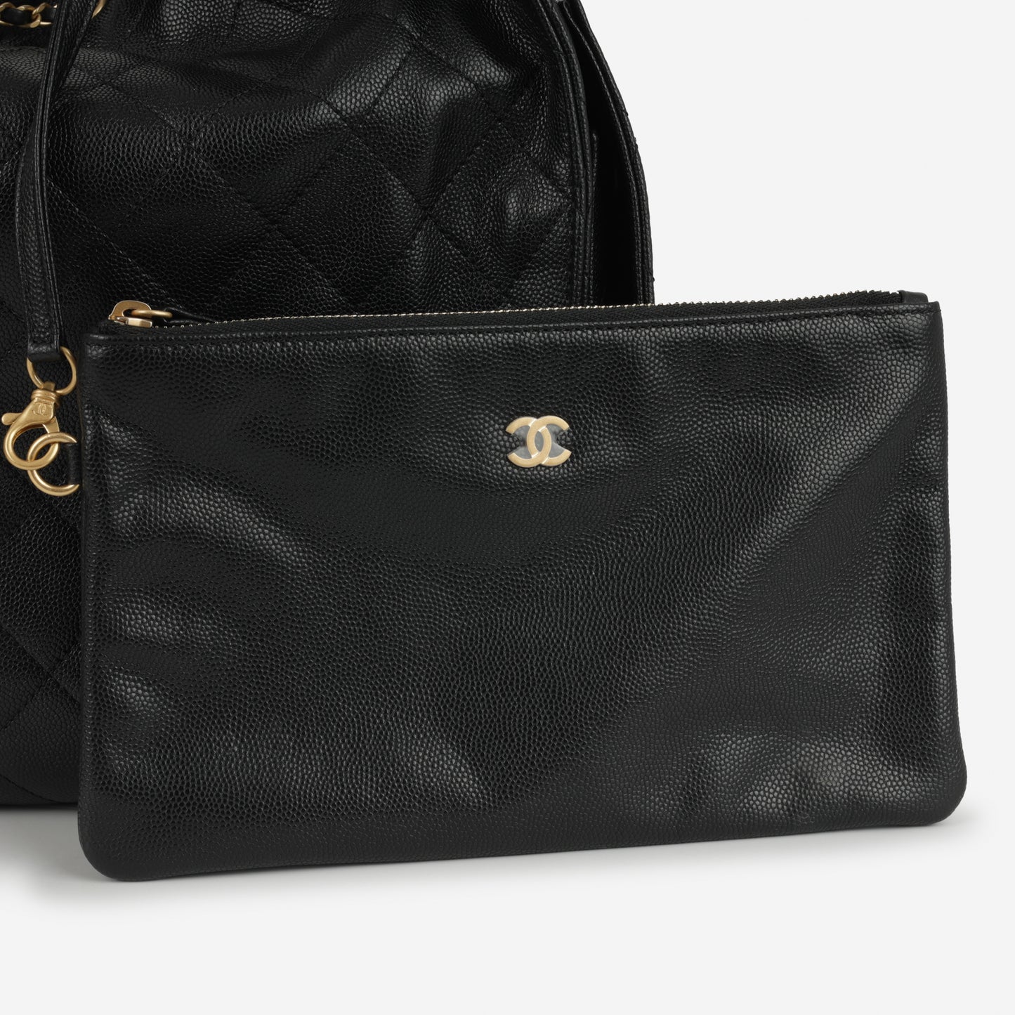 Chanel Medium 25 Hobo Bag - Black Caviar | Gold Hardware