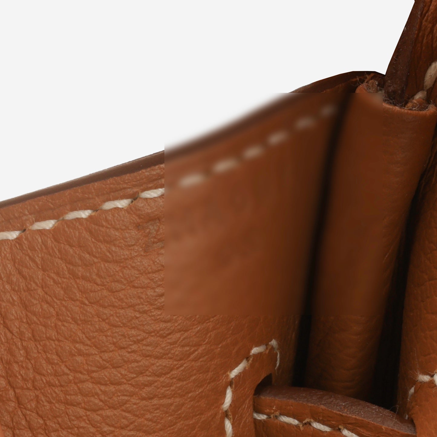 Hermès HAC 40 - Gold Evercolor / Gold-Ecru Toile | Palladium Hardware