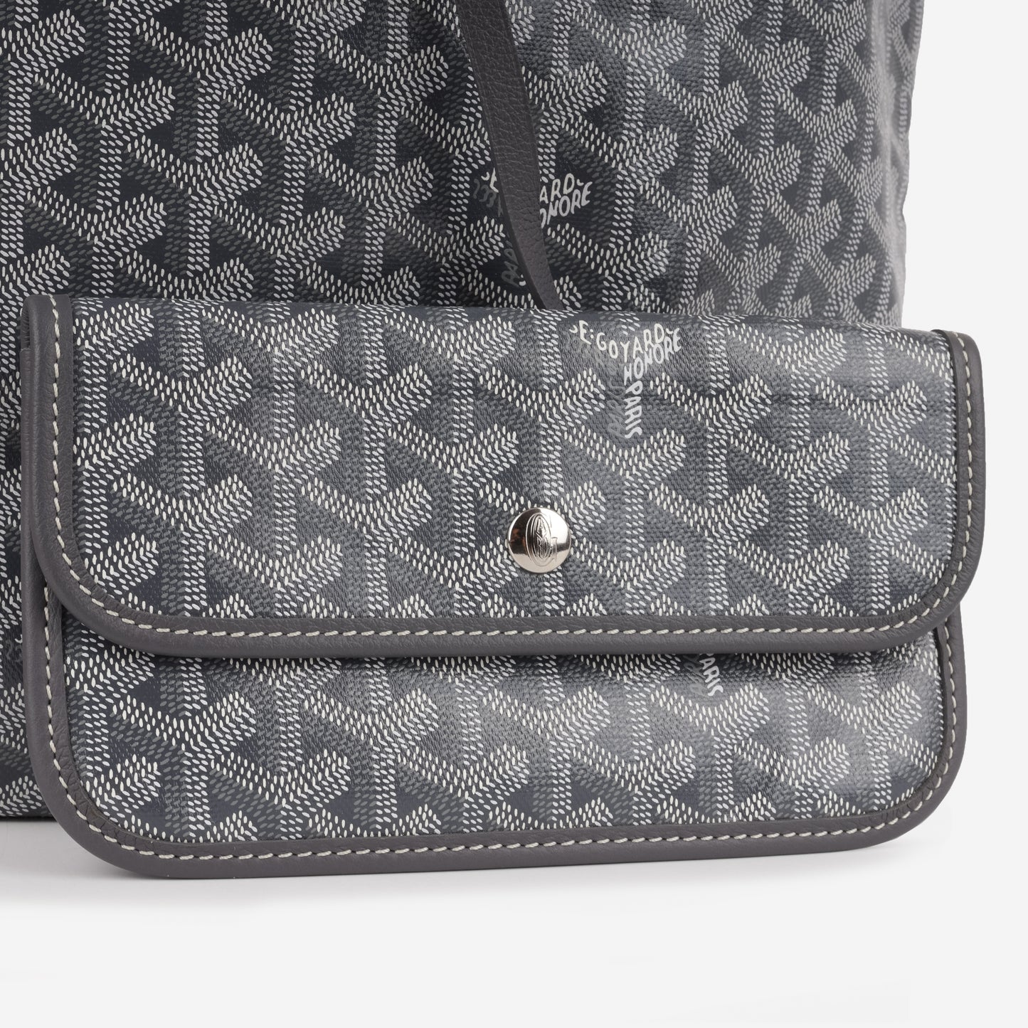 Goyard Saint Louis PM - Grey Goyardine | Palladium Hardware