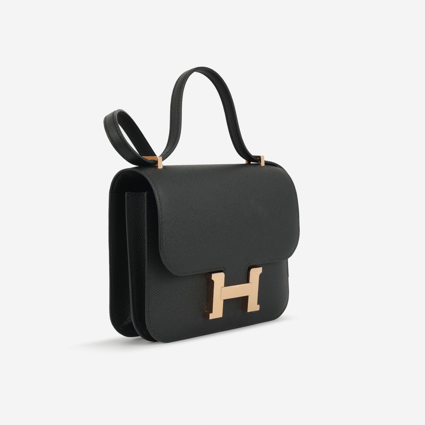 Hermès Constance 18 - Noir  Epsom | Rose Gold Hardware