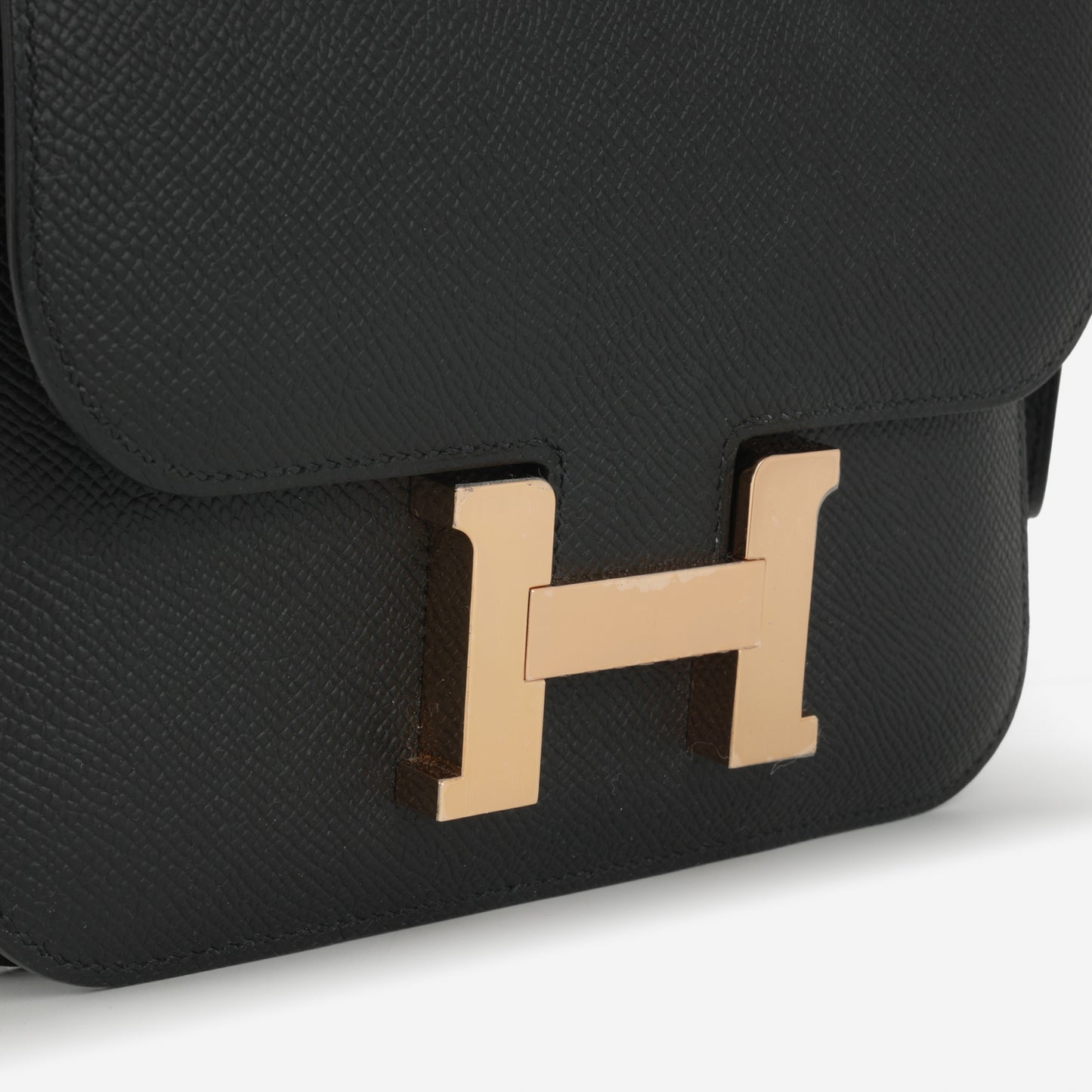 Hermès Constance 18 - Noir  Epsom | Rose Gold Hardware