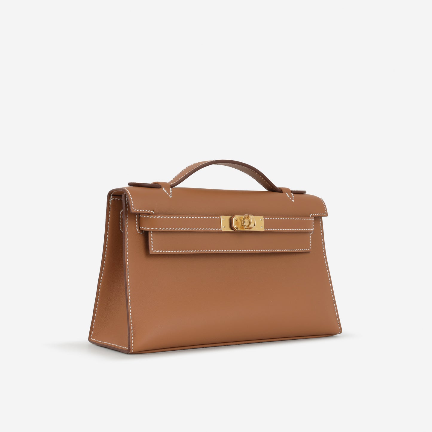 Hermès Kelly Pochette - Gold Swift | Gold Hardware
