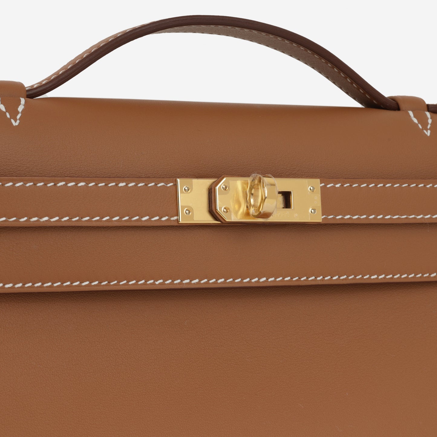 Hermès Kelly Pochette - Gold Swift | Gold Hardware