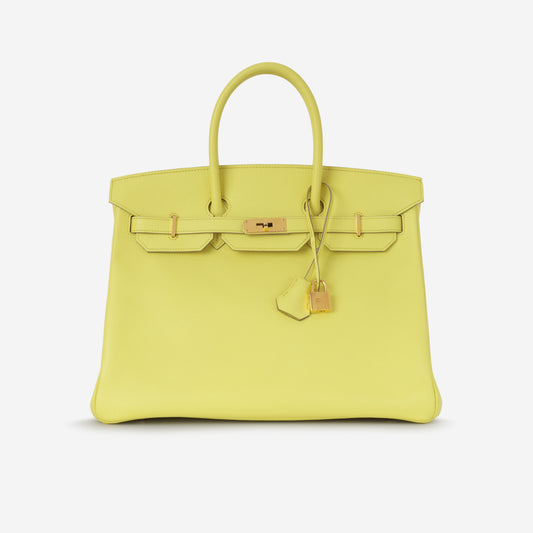 Hermès Birkin 35 - Lime Epsom | Gold Hardware