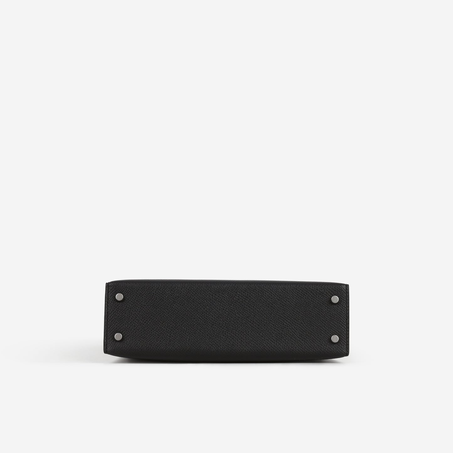 Hermès HSS Mini Kelly - Black Epsom / Gold Interior | Palladium Hardware