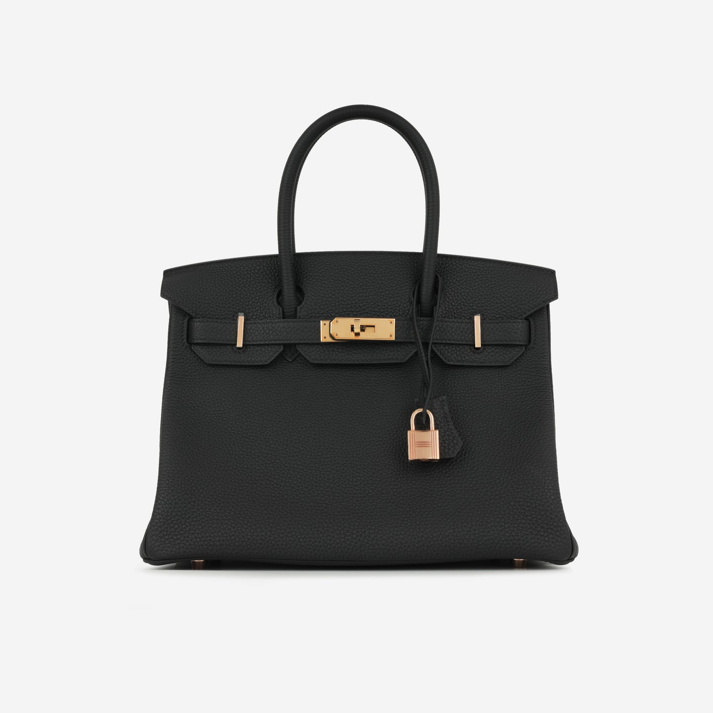 Hermès Birkin 30 - Black Togo | Rose Gold Hardware
