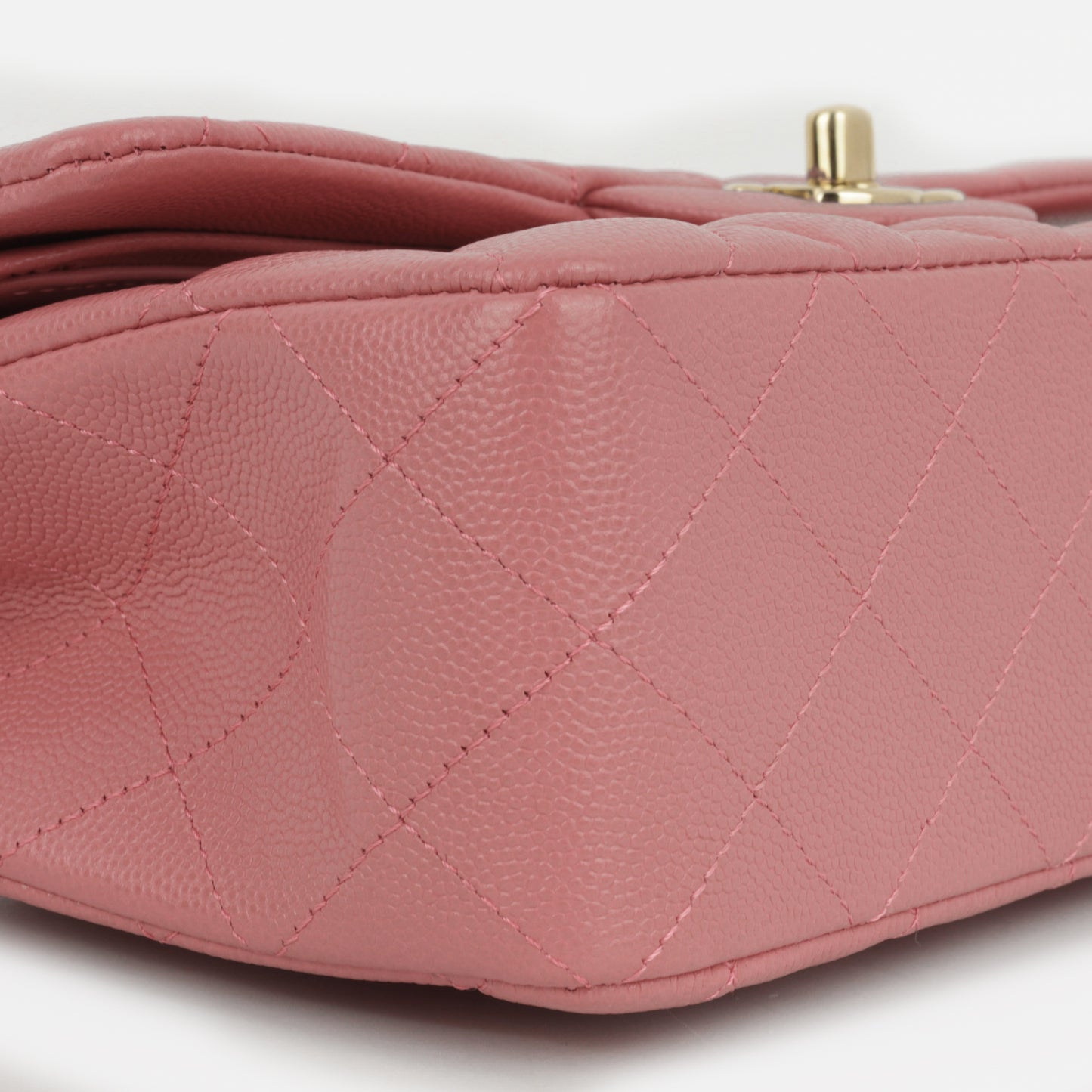 Chanel Small Classic Flap - Pink Caviar | Champagne Gold Hardware