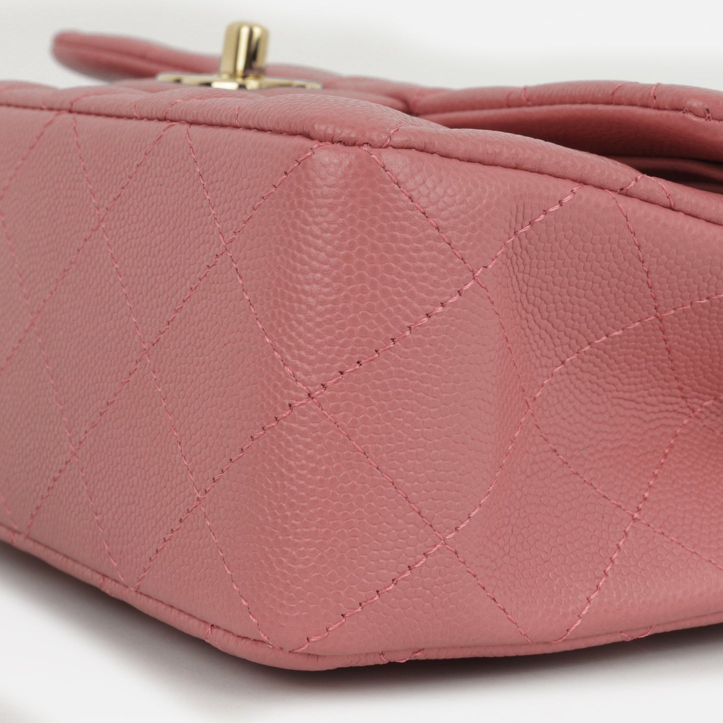 Chanel Small Classic Flap - Pink Caviar | Champagne Gold Hardware