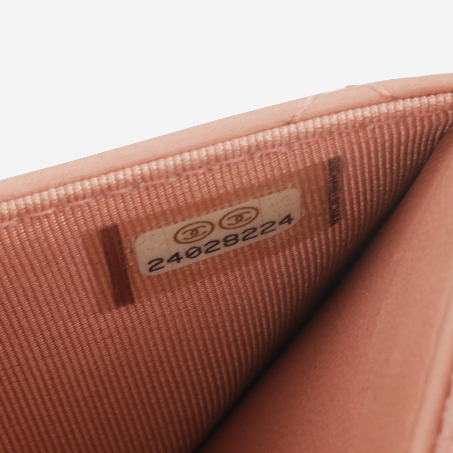 Chanel Classic Wallet on Chain - Pink Lambskin | Champagne Gold Hardware