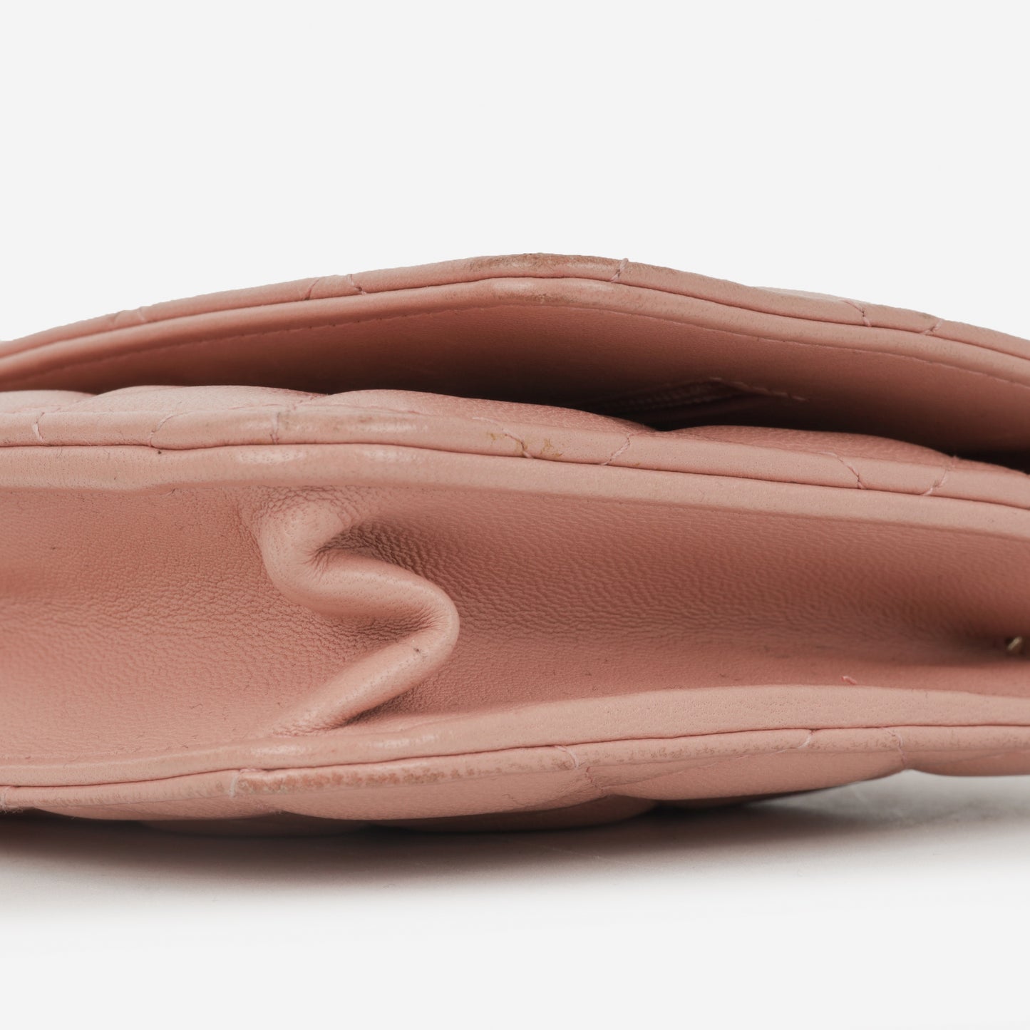 Chanel Classic Wallet on Chain - Pink Lambskin | Champagne Gold Hardware