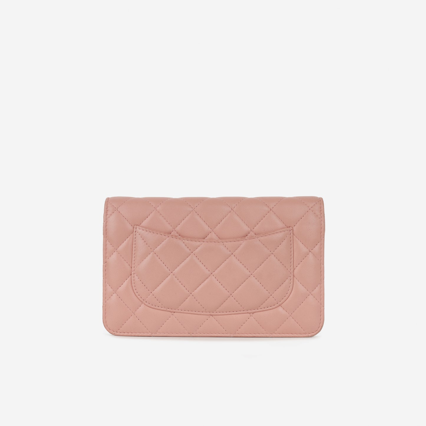 Chanel Classic Wallet on Chain - Pink Lambskin | Champagne Gold Hardware