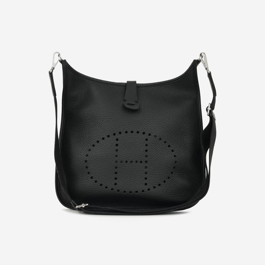 Hermès Evelyne 33 - Black Clemence | Palladium Hardware