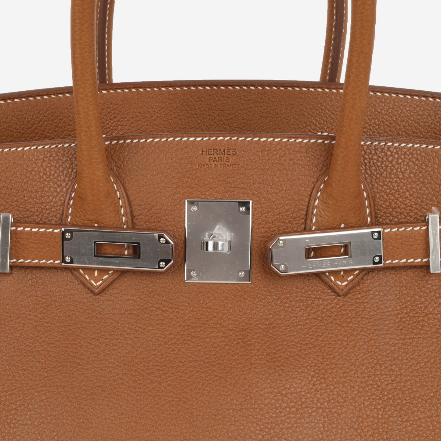 Hermès Birkin 30 - Fauve Barenia Faubourg | Palladium Hardware