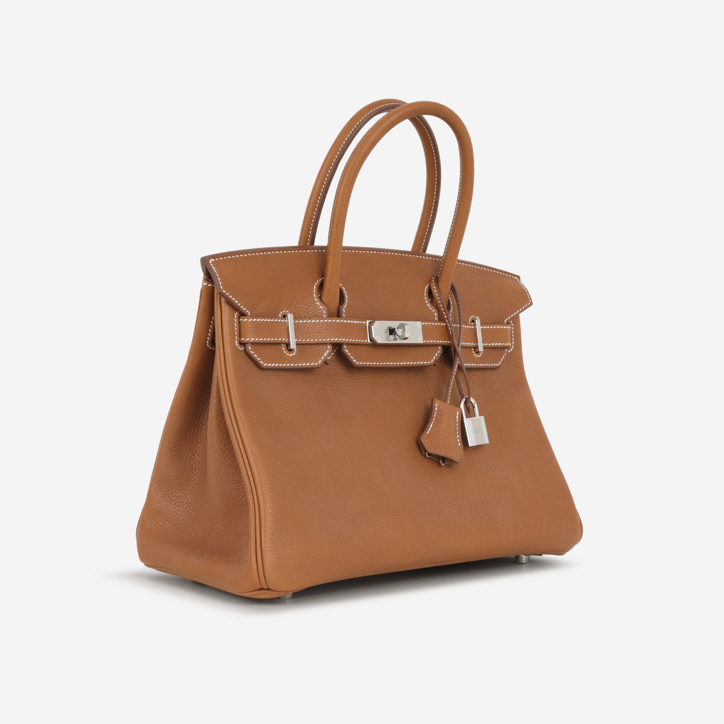 Hermès Birkin 30 - Fauve Barenia Faubourg | Palladium Hardware