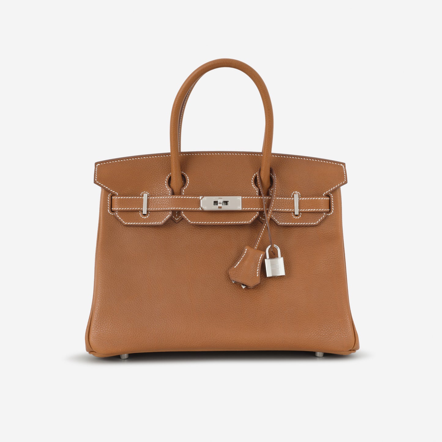 Hermès Birkin 30 - Fauve Barenia Faubourg | Palladium Hardware