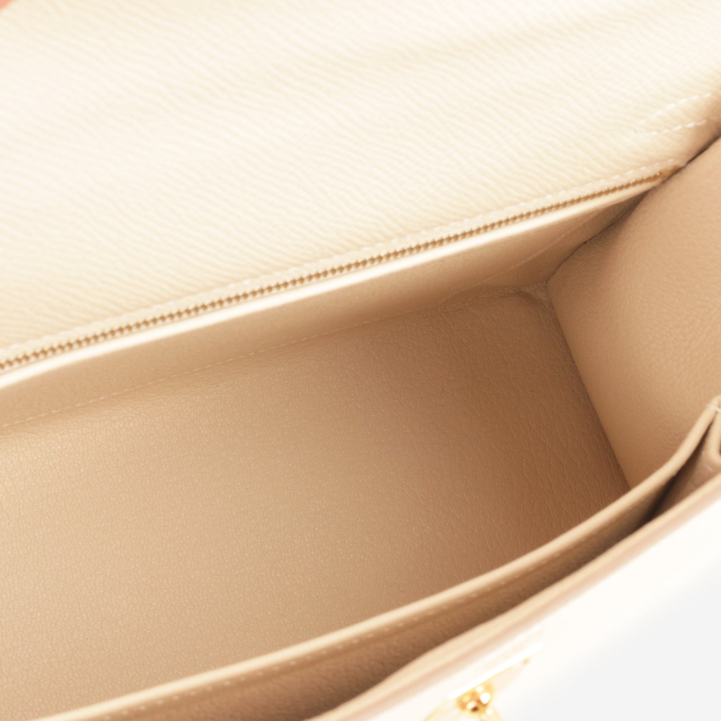 Hermès Kelly 25 - Craie Epsom | Gold Hardware