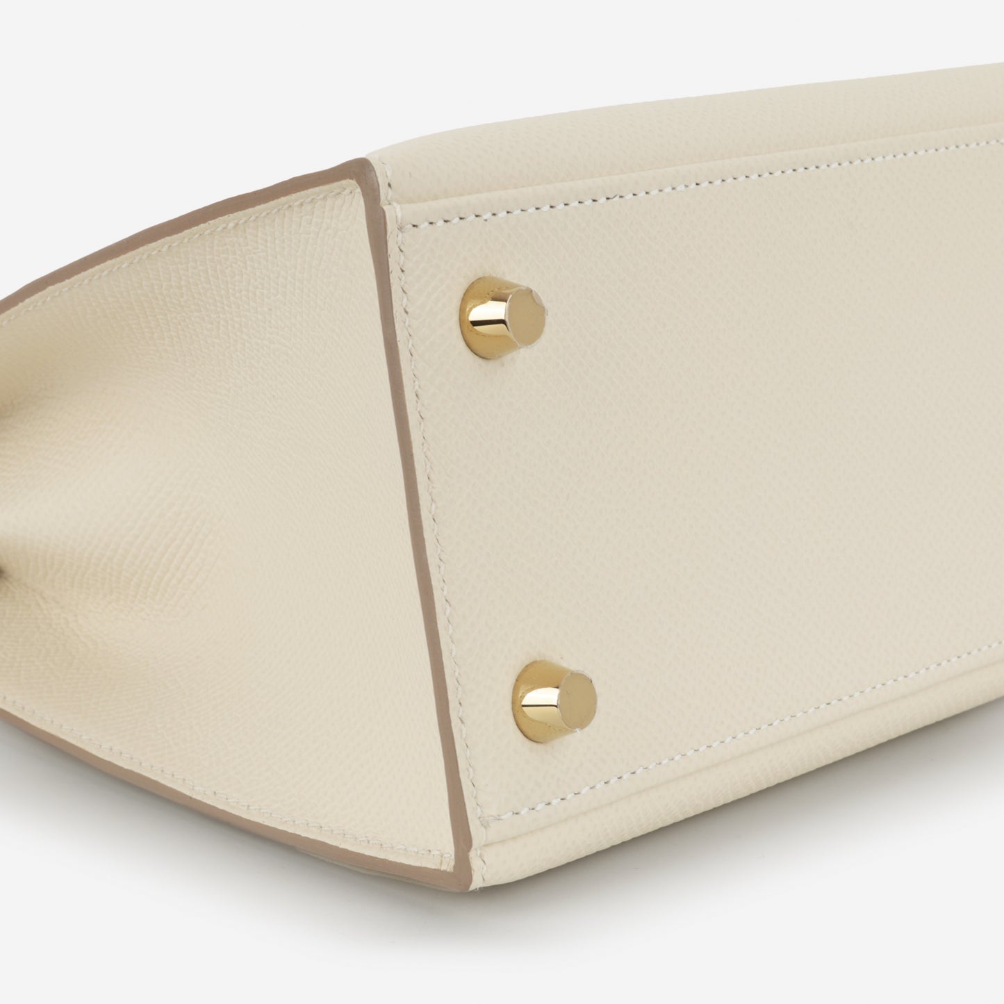 Hermès Kelly 25 - Craie Epsom | Gold Hardware