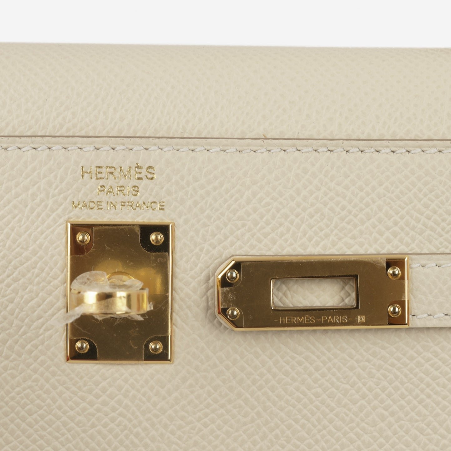 Hermès Kelly 25 - Craie Epsom | Gold Hardware