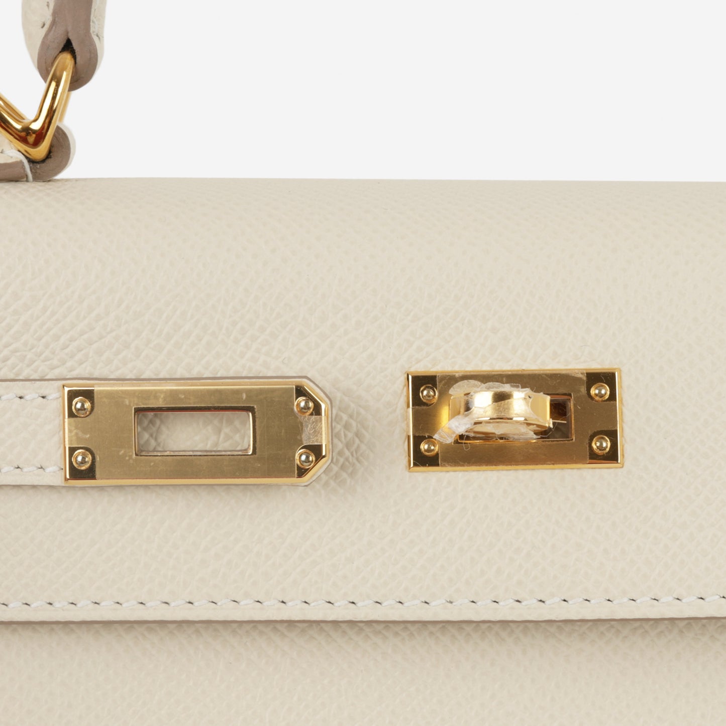 Hermès Kelly 25 - Craie Epsom | Gold Hardware