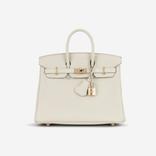 Hermès Birkin 25 - Beton Togo | Rose Gold Hardware